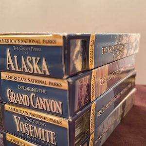 vHS nation park collection of 4 Kenny Rogers’s narrator